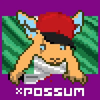 Toby, pixel-art profile portrait